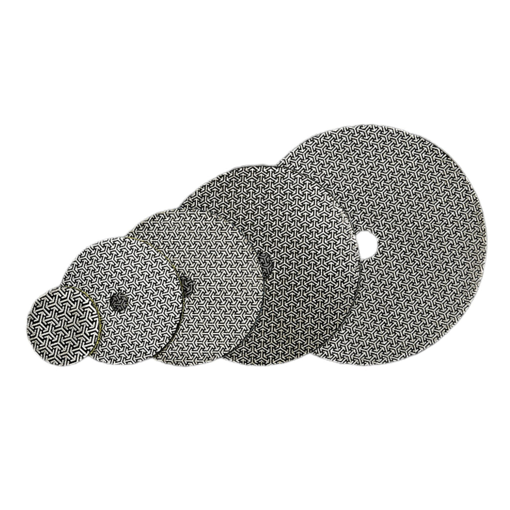 CutVibePro | Diamond Electroplated Grinding Disc – 2"–6" Polishing Pads for Stone, Tile, Glass & Concrete