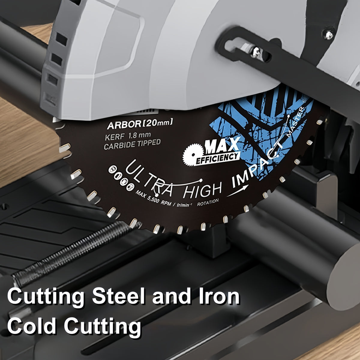 CutVibePro | 6 Inch 32T Metal Cutting Circular Saw Blade with 20mm Arbor