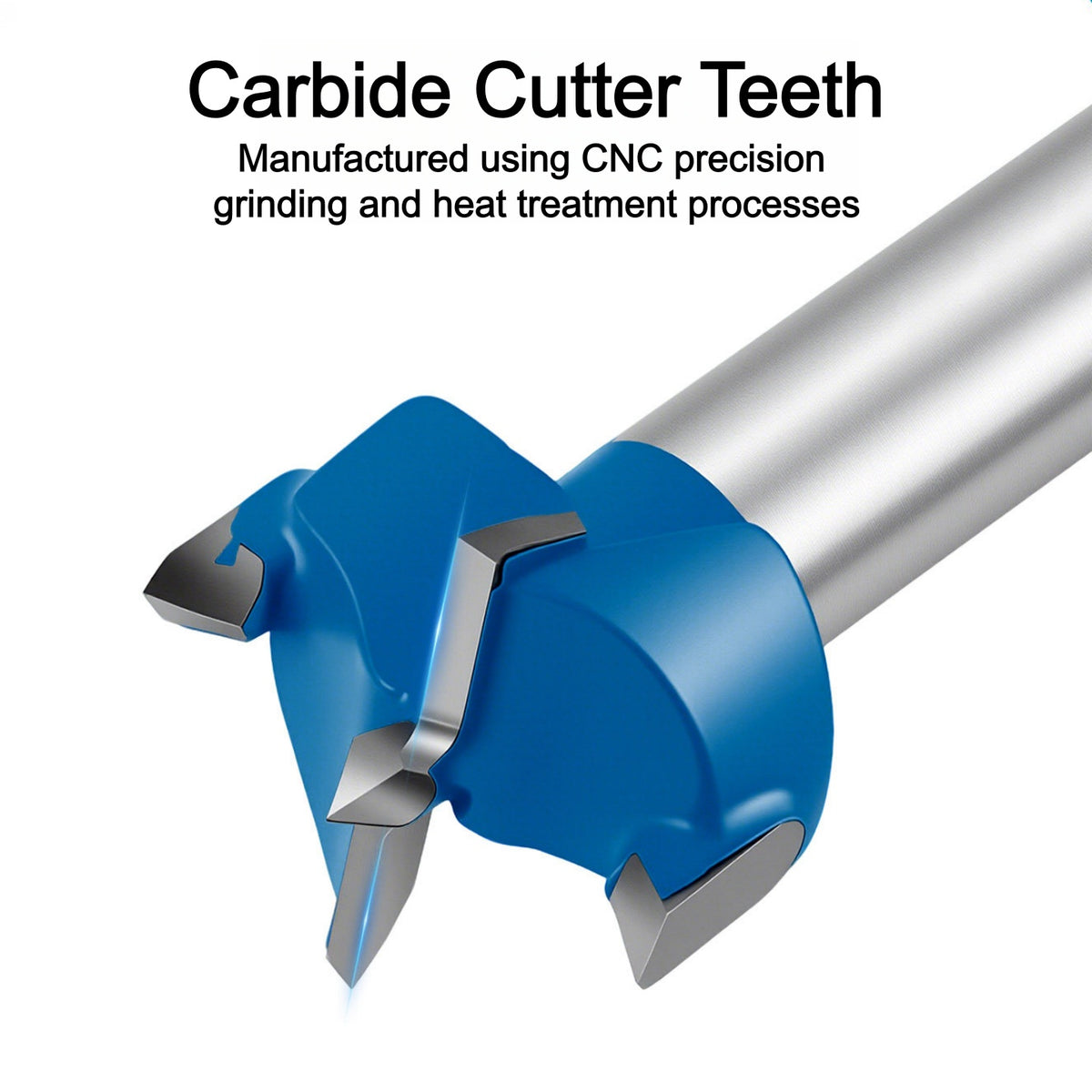 CutVibePro 6Pcs Forstner Drill Bit Set, 15-25mm