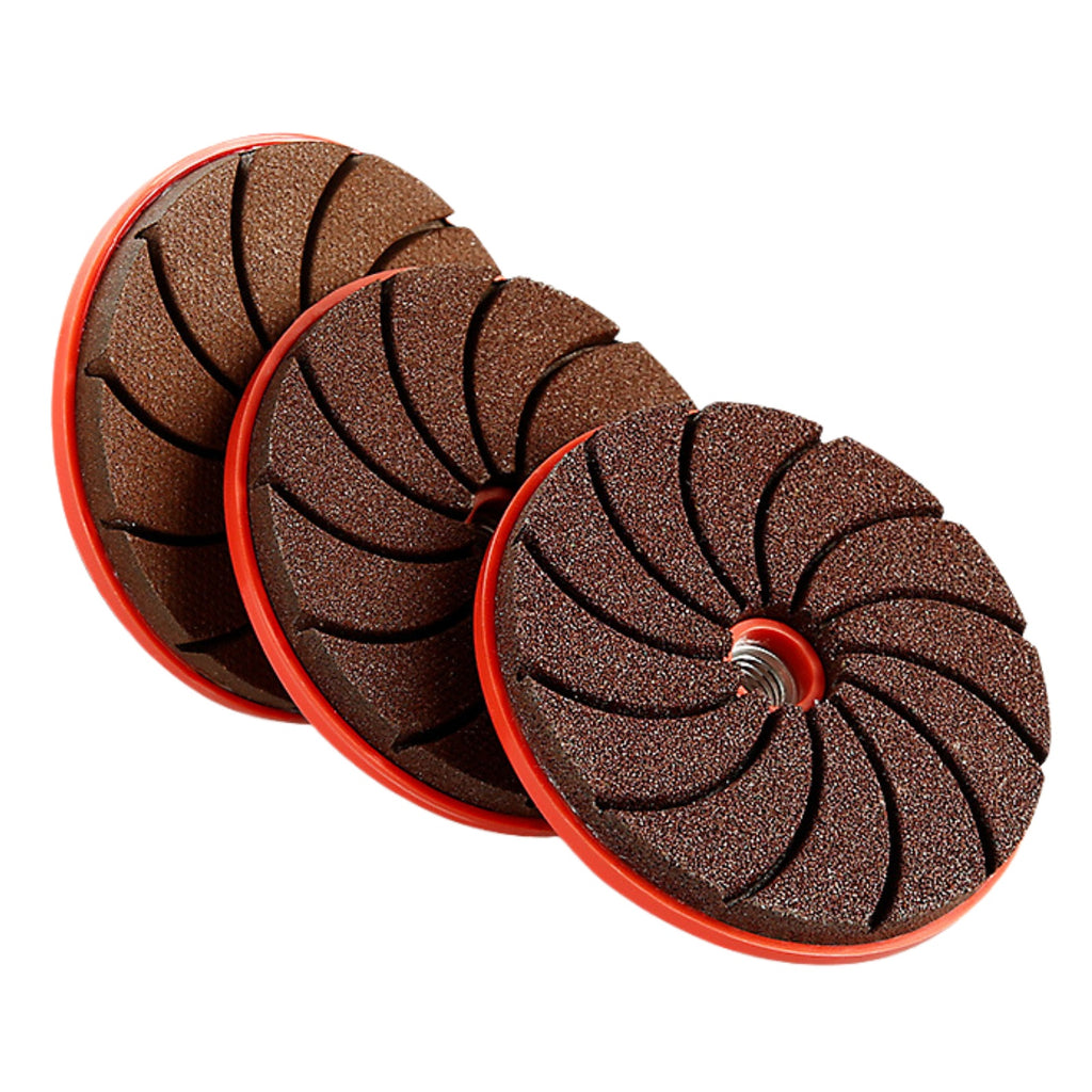 CutVibePro | 3PCS Grinding Wheel Kit – 3 Inch Polishing Discs for Stone, Marble, Tile, Concrete & Metal