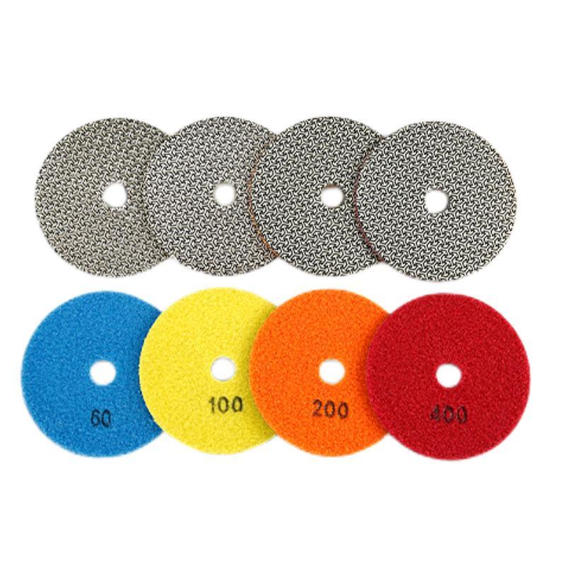 CutVibePro | Diamond Electroplated Grinding Disc – 2"–6" Polishing Pads for Stone, Tile, Glass & Concrete