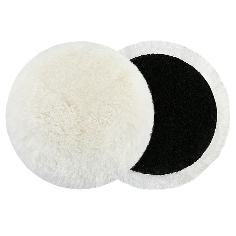 CutVibePro | 5PCS Wool Polishing Pad Set 3" 4" 5" 6" 7" – Buffing Pads for Marble, Quartz, Stone & Car Waxing