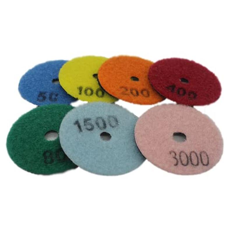 CutVibePro 2 Inch Diamond Dry Polishing Pad for Stone and Marble Grinding