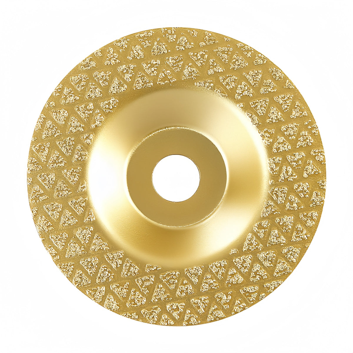 CutVibePro | 3PCS 4 Inch Brazed Diamond Cup Grinding Wheel Set – 45# 60# 100# Grit for Stone, Quartz, Marble, Concrete & Tile Edge Chamfering