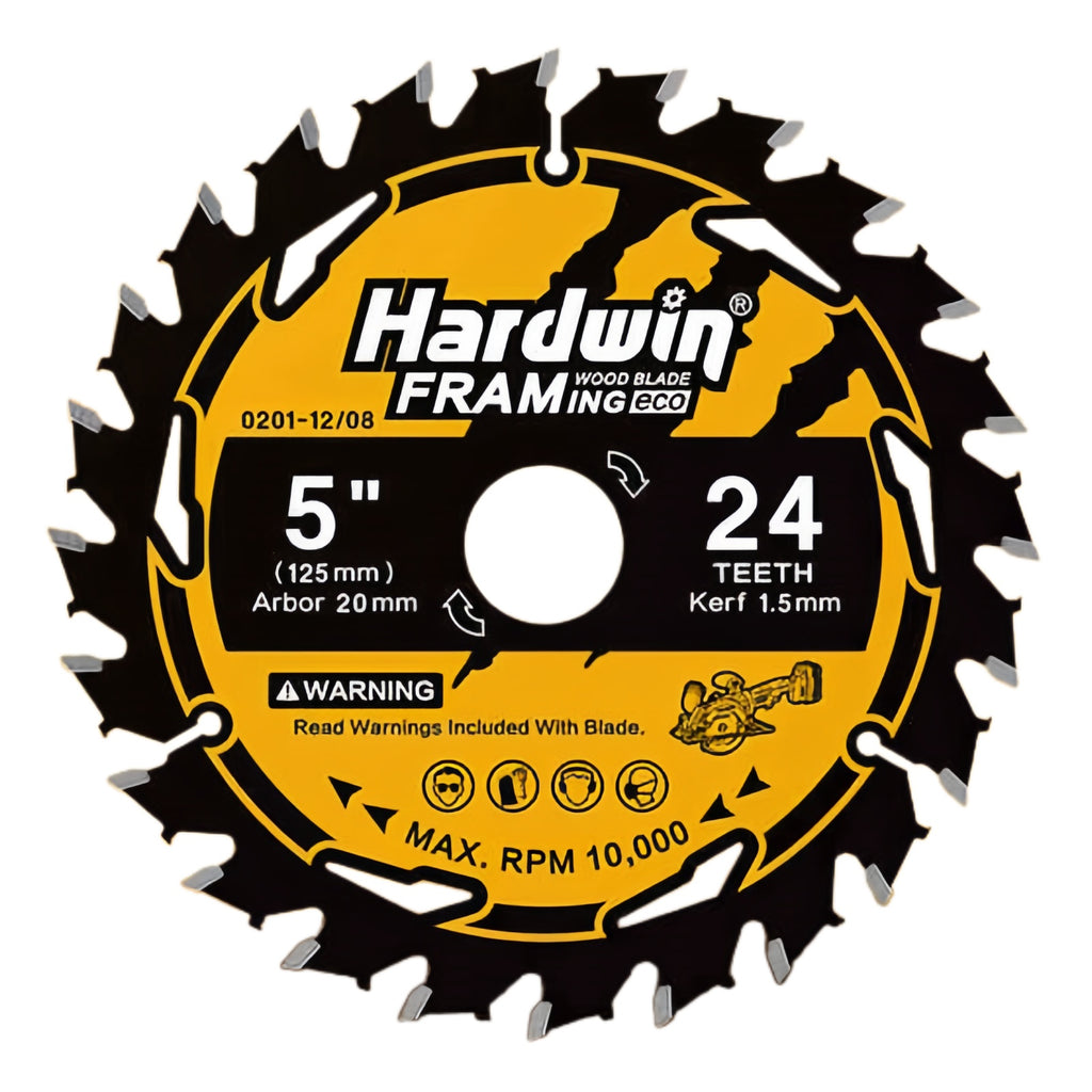 Cutvibepro 5 in. x 24 Tooth Circular Saw Blade for Wood-Cutvibepro